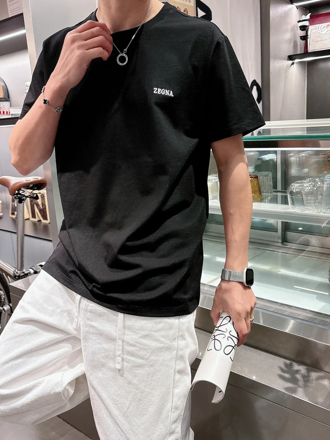 2026ss Z Classic logo T ，Classic ， （ 。 ， ， . Breathable ， ， ， ）Black White Sizes：S-2XL